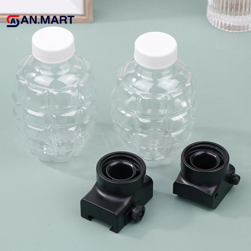 AN.MART Chai Dứa Cho Quả Bóng Gel, Hộp Bảo Quản Hạt Bóng Nước, Bule Xung Quanh Eo Chai Nạp Đạn Di Động Cho Gel VN