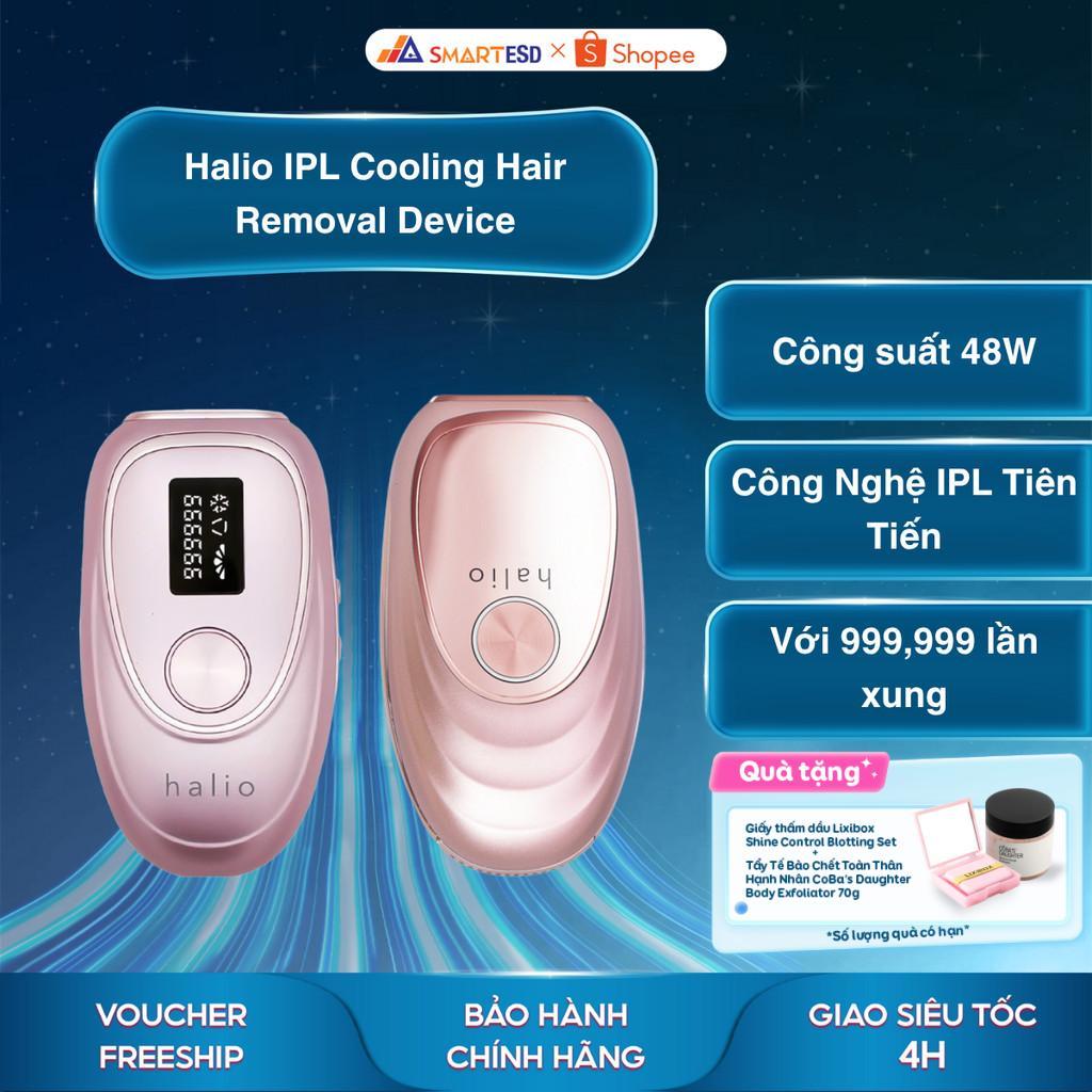 Máy Triệt Lông Lạnh Cá Nhân Halio IPL Cooling Hair Removal Device - Bảo hành chính hãng 24 tháng