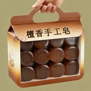 Tinh Dầu Trầm Hương Tự Nhiên Xà Phòng Handmade Gỗ Đàn Hương Lưu Niệm Rửa Mặt Rửa Mặt Rửa Mặt Xà Phòng Tắm Loại Bỏ Sâu Làm Sạch Nam Nữ