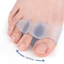 Đệm chân tách ngón chân Bunion Soft 3 lỗ cho Hallux Valgus & Bàn chân chồng chéo