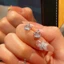 Phong cách Hàn Quốc khí chất thời trang với bông tai nữ đa năng bạc zirconia vương miện