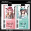 ✨Sản phẩm mới✨Trò Chơi Hàng Hóa Hàn Quốc Flash Hàng Hóa Dễ Thương Amiya Cheng Nhấp Nháy Vải Lanh Acrylic Pass Móc Khóa Chất Liệu✨Sự kiện✨