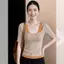 Design Sense Niche Stitching Áo thun ngắn tay hai mảnh giả dành cho nữ mùa hè Phong cách mỏng Tính khí đẹp u @ -