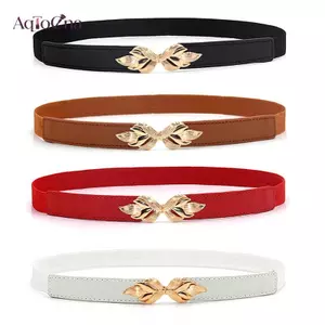 AqToCna Nữ Thời Trang Thắt Lưng N Co Giãn Đầm Thắt Lưng Mỏng Bule Thắt Lưng AqToCna