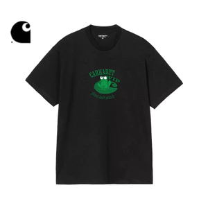 Hàng sẵn có Vintage Series Thời trang họa tiết ếch in hình Áo thun cổ tròn cao cấp mềm mại Unisex Bán chạy