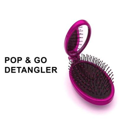 Lược gấp bỏ túi tiện lợi gỡ rối chống rụng tóc WetBrush Pop And Go Detangler