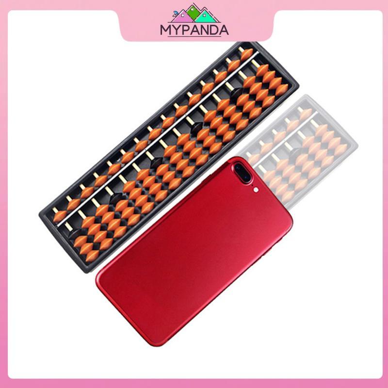 MYPANDA 1 Dụng Cụ Học Toán Cho Trẻ Em Di Động Trung Quốc 15 Chữ Số Cột Bàn Tính Số Học Soroban Tính Toán.