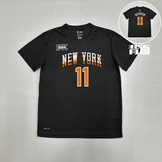New York Knicks Xuất hiện Mỹ Bộ đồ tập bóng rổ Jeremy Brenson Áo thun khô nhanh thoáng khí Bộ đồ chụp