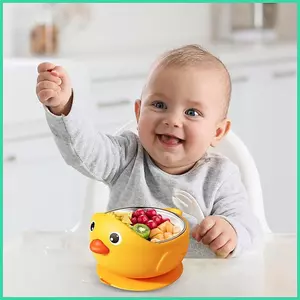 Bát Trẻ Em Chống Trơn Trượt Bộ Đồ Ăn Chịu Nhiệt Bát Thức Ăn Trẻ Em Cho Mẫu Giáo Ghế Cao Cấp Ăn Led sonlekvn