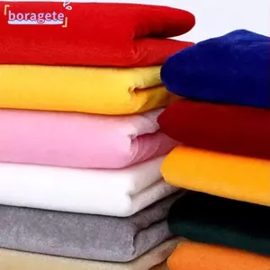 BORAGETE Bàn Vải Rèm, Vải Nhung Dày Màu Trơn, DIY Flannelette 160 * 100cm Chất Liệu May Mềm Nền Sân Khấu Cưới