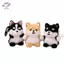 HFTOY Mini Nhồi Bông Chó Sang Trọng Móc Khóa Chó Con Động Vật Túi Quyến Rũ Ví Bé Gái Trẻ Em Mặt Dây Chuyền Sinh Nhật Quà Tặng ~