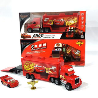 Câu Chuyện Đua Xe Lightning McQueen Xe Chú Wang Mai 95 Xe Tải Luba Đồ Chơi Trẻ Em Xe Mô Hình Con lắc