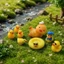 Set Charm Gia Đình Phao Vịt🐥🌼💛- Bộ 8 Charm Phao Vịt gắn dép siêu hot trend hè 2026 dễ thương hết nấc