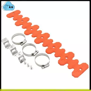 Ống xả 400mm Tấm chắn nhiệt Bộ giảm thanh Silicone Bảo vệ nhiệt cho SXF EXCF 250 350 450 500
