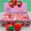 Đồ chơi Fidget dâu tây bóng Mini, Túi OPP Bao bì Kích thước túi Giảm lo âu Squish