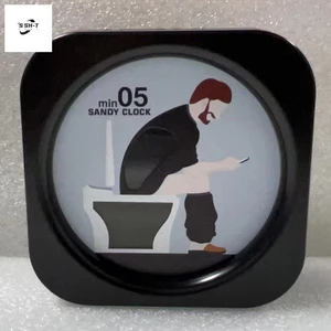 Hẹn giờ đồng hồ cát hình vệ sinh - Hẹn giờ cát 5 phút để phòng tắm vui nhộn và giảm căng thẳng