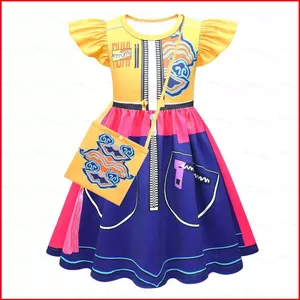 GC1 KPOP Demon Hunters Girl cosplay váy trẻ em trẻ em Kết cấu tuyệt vời Hợp thời trang Mát mẻ GC1