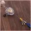 THÊM Fly Fishing Reel Móc Chìa Khóa Vòng Chìa Khóa Câu Cá Móc Khóa Quà Tặng Cho Những Người Yêu Câu Cá Với Dây Có Thể Thu Vào Pesca Phụ Kiện BSS