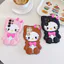 Ốp Lưng Cho Xiaomi Poco C85 C75 C71 C65 C61 Mi 17T 15T 14T 13T 12T 11T 10T 17 Pro Max 15 14 Ốp Điện Thoại TPU Mềm Hoạt Hình Hoa Nơ Kitty Silicon Bảo Vệ