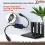 Mô-đun đặt lại bộ định tuyến VVDZA, Bộ khởi động lại bộ định tuyến WiFi DC 5V-15V thời gian 24H, cài đặt dễ dàng Plug and Play Giao diện 5,5x2,1mm Thời gian khởi động lại Bộ định tuyến cáp