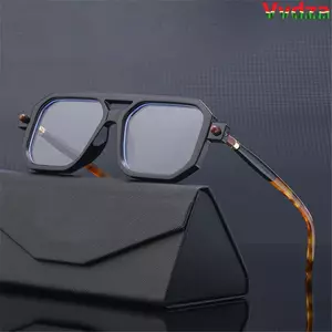 VVDZA Double Bridge Fashion UV 400 Street Wear Da Báo Nam