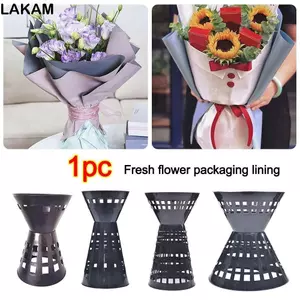 LAKAM Hoa Bao Bì Lót, Phụ Kiện Hoa Đế Bó Hoa Nhanh, Di Động DIY Nhựa Bó Hoa Gói Ngày Của Mẹ