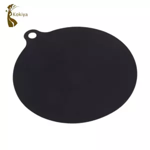 Thảm bếp cảm ứng tròn Bảo vệ thảm chống trầy xước đa năng cho nhà bếp