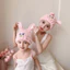 Mũ Sấy Tóc Lông Cừu San Hô Kỳ Lân Mũ Sấy Tóc Mềm Thấm Hút Tóc Người Lớn Trẻ Em Hoạt Hình Mũ Tắm HUB5