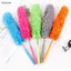 Luckyew Có Thể Thu Vào Duster Bằng Thép Không Gỉ Tay Cầm Dài Bàn Chải Bụi Xe Hộ Gia Đình Dụng Cụ Vệ Sinh Microfiber Bàn Chải Bụi TQ