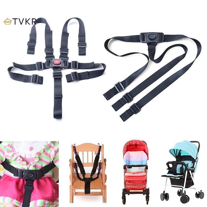 TVKR Ghế Ăn Cho Bé Đai An Toàn 3 / 5 Điểm Cho Bé Ăn Ghế Đai Xe Đẩy Bé Phụ Kiện Ghế Cao Pushchair Thắt Lưng OIK