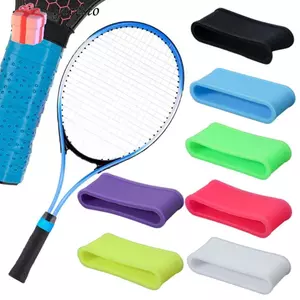 GAVESTO Niêm Phong Vòng Silicon, Vợt Tennis Tay Cầm Vợt Cầu Lông Overgrip End, Chống Trơn Trượt Bảo Vệ Môi Trường Hình Dạng Phẳng Băng Mồ Hôi Cố Định Vòng