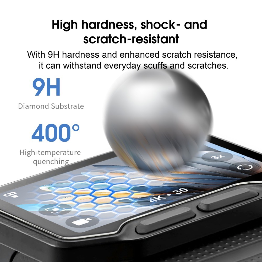 Tương thích với màng bảo vệ ống kính máy ảnh Insta360 Luna Ultra gimbal, kính cường lực, phụ kiện bảo vệ màn hình Luna Ultra