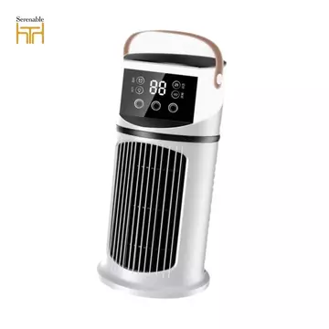 Máy Điều Hòa Di Động Đèn Ngủ LED Nhỏ 9 Tốc Độ Gió Quạt Làm Mát Điều Hòa Không Khí Quạt Làm Mát Cá Nhân Cho Bàn Làm Việc Gia Đình