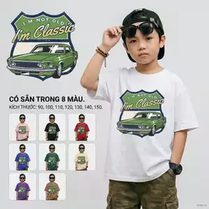 Áo thun bé trai nhỏ Thời trang Co giãn tốt bé từ 2-12 tuổi