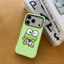 Ốp lưng iPhone Kerokerokeroppi màu xanh lá cây, Winking Frog [1 Ốp điện thoại có thể tháo rời 2 trong 1] Ốp điện thoại có thể tháo rời 2 trong 1 17 / 16 / 15 / 14 / 13 / 12 / 11 Pro Max Plus