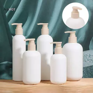 JULYHOT 200-500ml Trắng Trống Bơm Nhựa Lotion Dầu Gội Chai Mỹ Phẩm Cao Cấp Chai Acrylic Đầu Bơm Có Thể Đổ Lại Massivedeals