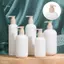 JULYHOT 200-500ml Trắng Trống Bơm Nhựa Lotion Dầu Gội Chai Mỹ Phẩm Cao Cấp Chai Acrylic Đầu Bơm Có Thể Đổ Lại Massivedeals