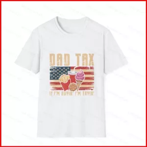 YB1 Bố Thuế 220g Áo Thun cotton Dày Ngộ nghĩnh Ngày Của Cha Quà Tặng Cho Bố Màu Thoải Mái Áo Tay Ngắn BY1