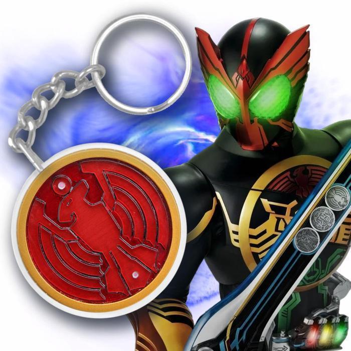 Gantungan Kunci Kamen Rider OOO Medal Coin Koin | Ganci Keychain Pin Akrilik Acrylic ID Core Kamen Rider Figur