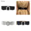 Woke Sequins Eo Cincher Lấp Lánh Dây Thắt Lưng Rộng Thời Trang Có Thể Điều Chỉnh Thắt Lưng