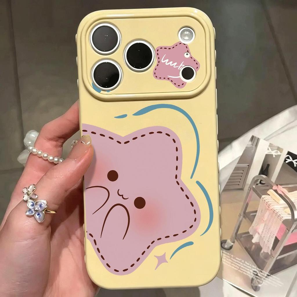 Blush Star cho trường hợp iPhone 17promax 161514plus Jelly Case 1311211