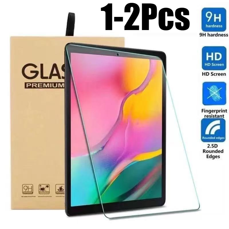  1-2 Chiếc Ánh Sáng Xanh Bảo Vệ Màn Hình Cao Cấp HD Trong Suốt Độ Cứng 9H Cho Huawei MediaPad MatePad Thưởng Thức Máy Tính Bảng C3 C5 C5e T3 T8 2 8.0 9.6 10.1 10.4 Phim Kính Cường Lực