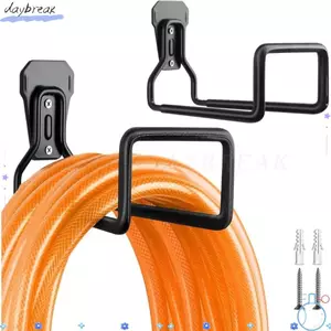 Giá đỡ vòi tưới vườn DAYBREAK, Móc treo vòi treo tường di động, Giá đỡ ống nước lưu trữ bền đa chức năng cho sân ngoài trời / trong nhà