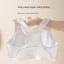 Chất liệu Modal Áo ngực thể thao nữ có miếng đệm cố định chống sốc.