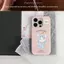 Gấu bông tai xanh Thích hợp iPhone 1617 mềm 15p13 trường hợp điện thoại 11 mới
