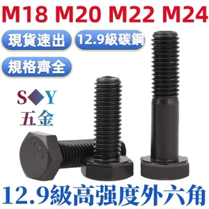 Lớp 12.9 Chất liệu cường độ cao Vít lục giác bên ngoài Thép hợp kim mở rộng Đầu lục giác Vít Bu lông vít M18M20M22M24