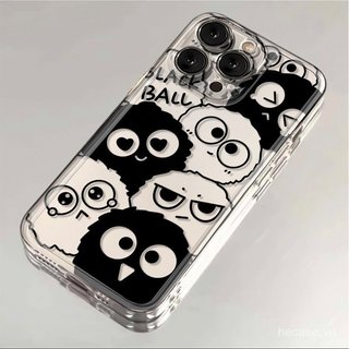 Ốp Điện Thoại Thời Trang Full Màn Hình Bánh Đen Thời Trang Thích Hợp Cho iPhone 11 12 13 pro max 14promax 14 15 16 17 promax 16promax 15promax 12pro Ốp Mềm Chống Sốc