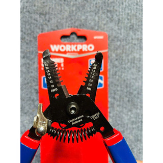 Kìm tuốt dây điện đa năng 0.6-2.6mm 6inch-150mm Workpro WP291002