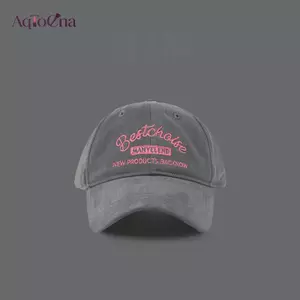 AqToCna Nữ Hồng Thêu Mũ Bóng Chày Cotton Mềm Che Nắng Đạt Đỉnh Mũ Nữ Cô Gái Hàn Quốc Thể Thao Ngoài Trời Tấm Che Mũ AqToCna
