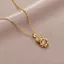 Vòng Cổ Thép Titan Không Phai Màu 2025 Thiết Kế Mới Dễ Thương Zircon Gấu Vòng Cổ Nữ Ánh Sáng Sang Trọng Niche Xương Đòn Dây Xích 26.3.22